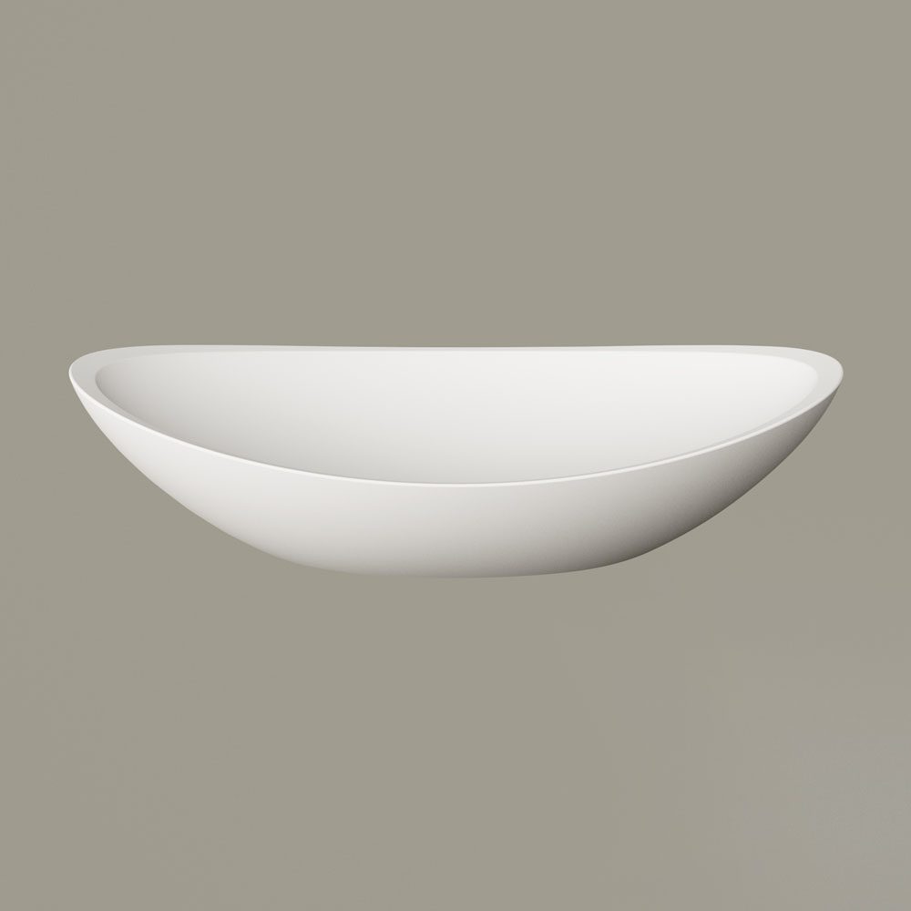 Countertop Basin PAA FELICE 69x37.5 cm, Silkstone – 3