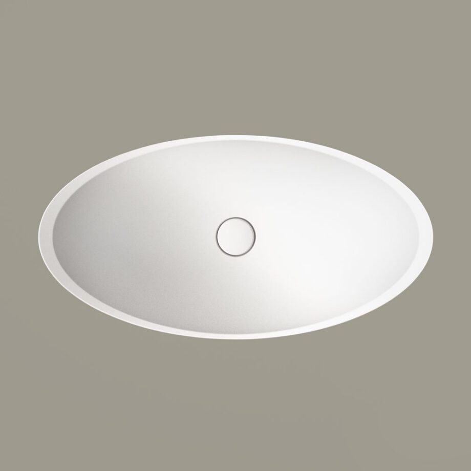 Countertop Basin PAA FELICE 69×37.5 cm, Silkstone – view 2 Countertop Basin PAA FELICE 69x37.5 cm, Silkstone – 2