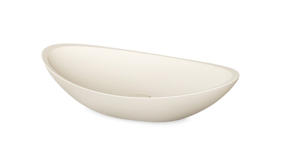 Countertop Basin PAA FELICE 69×37.5 cm, Silkstone – view 7 Countertop Basin PAA FELICE 69x37.5 cm, Silkstone – 7