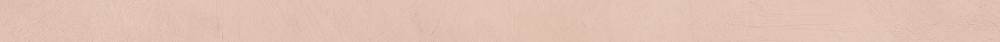 Solid colour porcelain listello ABK Alterego Clay, 5x120 cm, 8.5 mm, matt