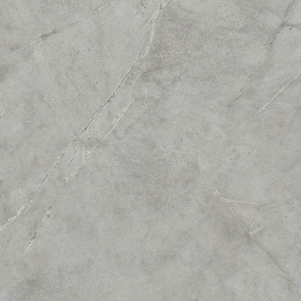 Stone effect porcelain floor tile ABK Atlantis Grey, 120x120 cm, 8.5 mm, natural matt, slip-resistant R10