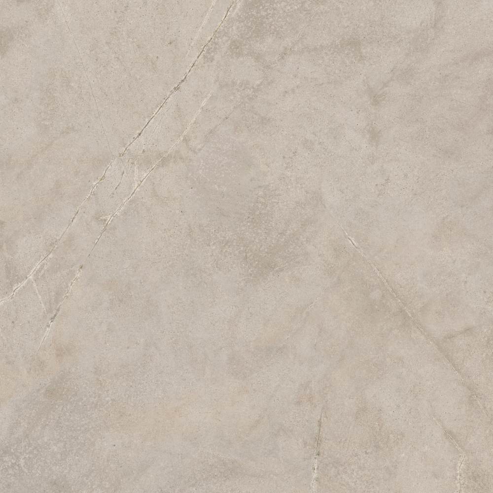 Stone effect porcelain floor tile ABK Atlantis Sand, 120x120 cm, 8.5 mm, semi-polished (lappato)