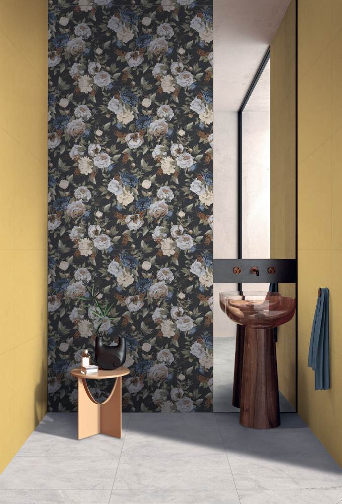 Stone effect porcelain tile ABK Atlantis Sand, 60x60 cm, 8.5 mm, natural matt, slip-resistant R10