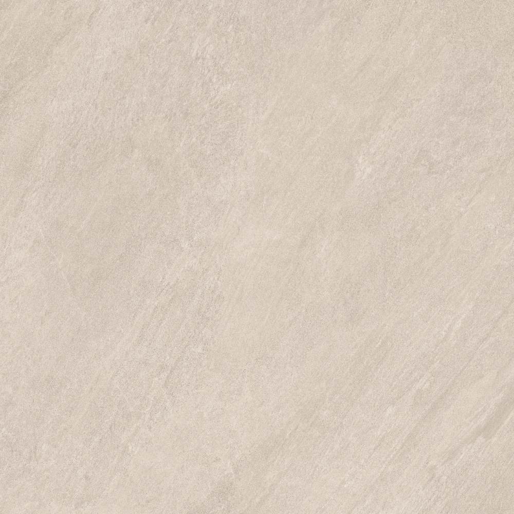Stone effect porcelain floor tile ABK Cliff Sand, 120x120 cm, 8.5 mm, natural matt, slip-resistant R10