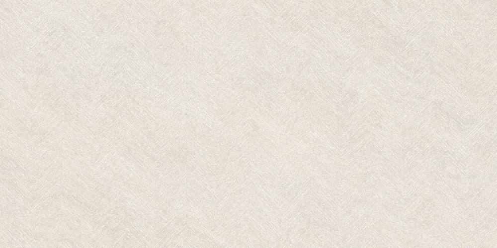 Stone effect decorative porcelain tile ABK Cliff Chevron Ivory, 60x120 cm, 8.5 mm, herringbone 3D relief, matt