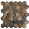 Metal mosaic Dune Mystic, 30x30.5 cm, 8 mm