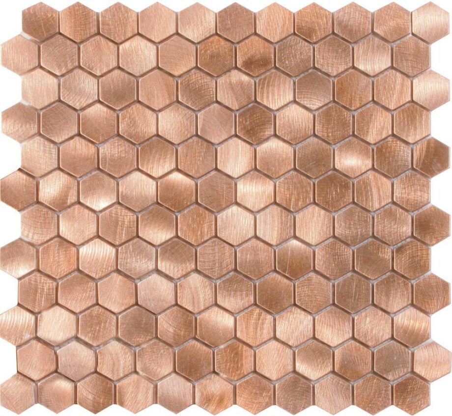 Metal mosaic Dune Reflections, 29x30.5 cm, 8 mm