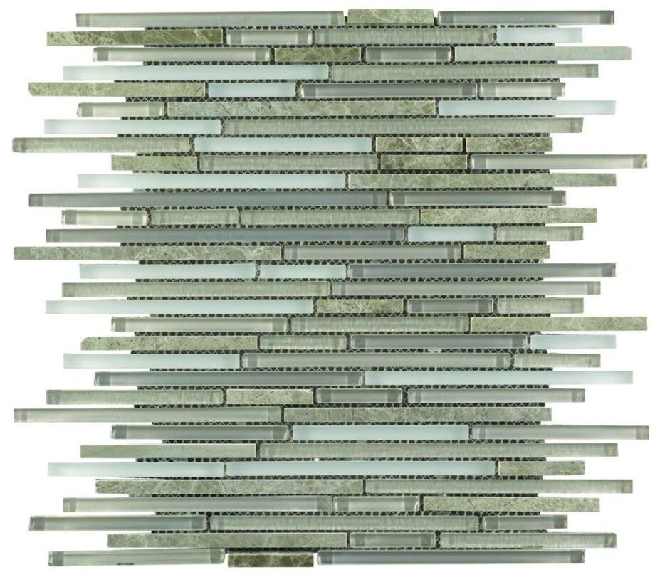 Mixed material mosaic Dune Smile, 30.8x29.8 cm, 8 mm