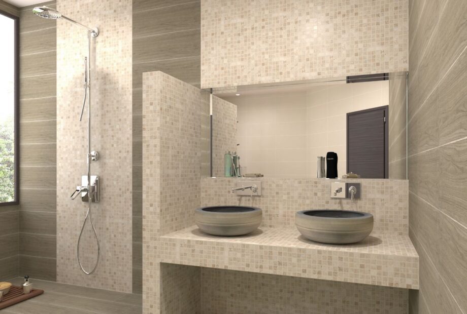 Stone mosaic Dune Antalya, 30.5x30.5 cm, 10 mm – interior
