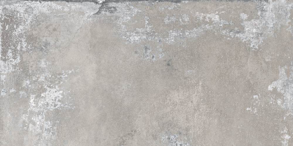 Concrete effect porcelain floor tile ABK Ghost Grey, 60x120 cm, 8.5 mm, natural matt, slip-resistant R10