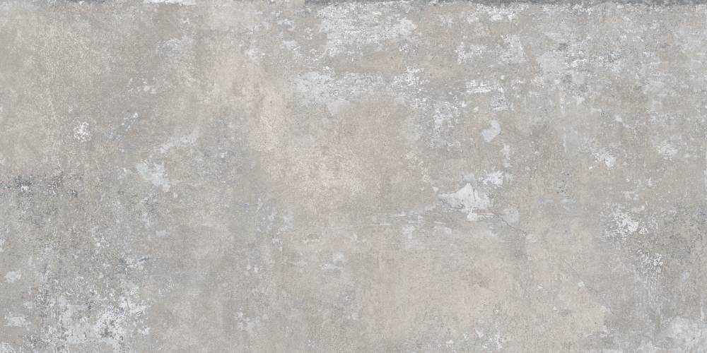 Concrete effect porcelain floor tile ABK Ghost Grey, 60x120 cm, 8.5 mm, natural matt, slip-resistant R10