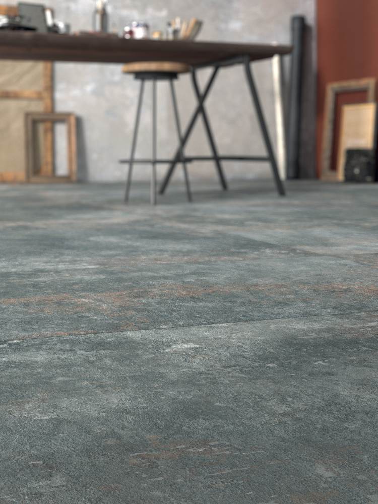 Concrete effect porcelain tile ABK Ghost Jade, 30x60 cm, 8.5 mm, natural matt, slip-resistant R10