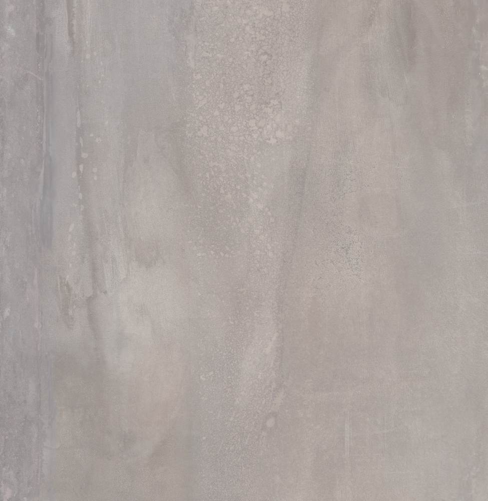 Metal effect porcelain floor tile ABK Interno 9 Wide Silver, 120x120 cm, 8.5 mm, natural matt, slip-resistant R10