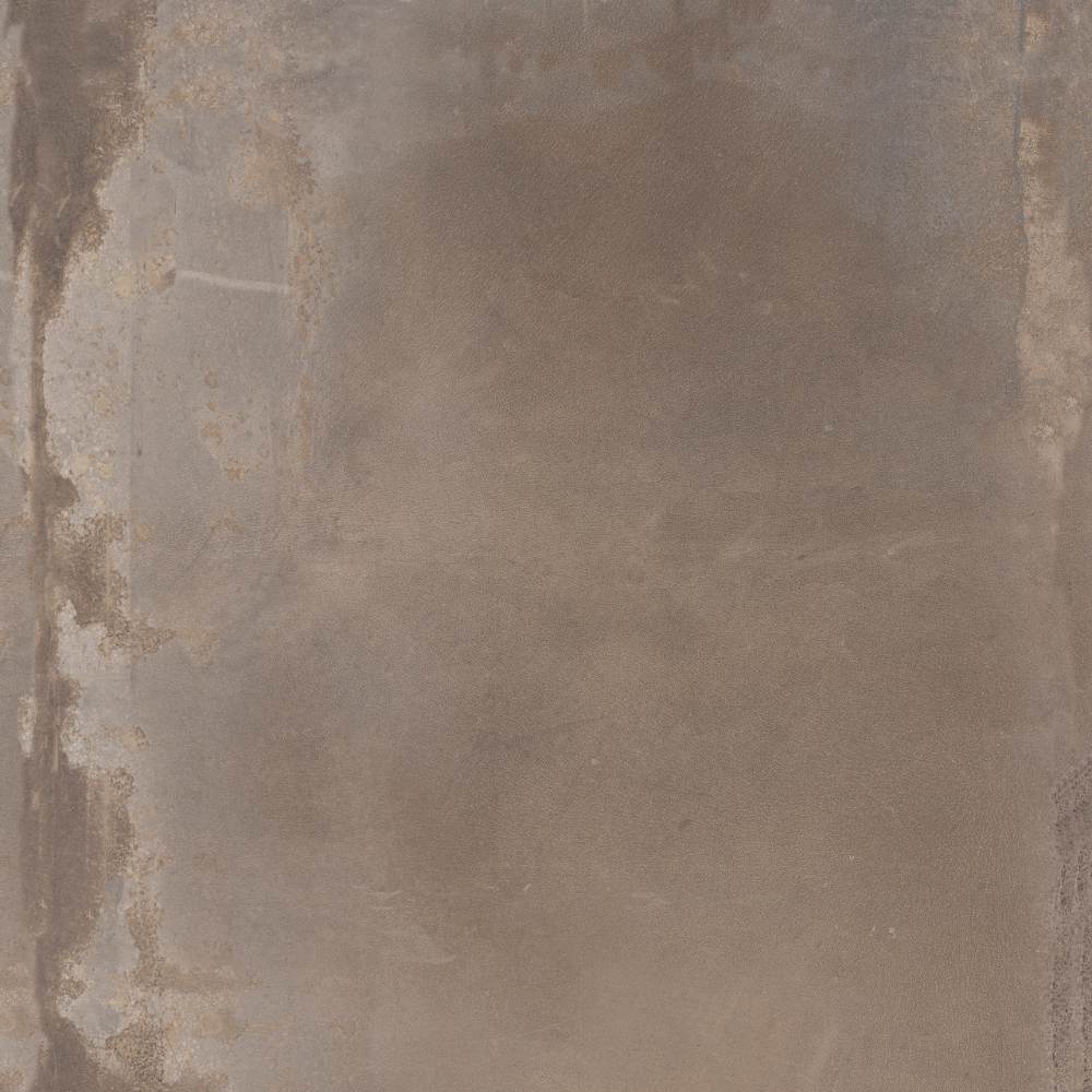 Metal effect porcelain tile ABK Interno 9 Mud, 60x60 cm, 8.5 mm, natural matt, slip-resistant R10