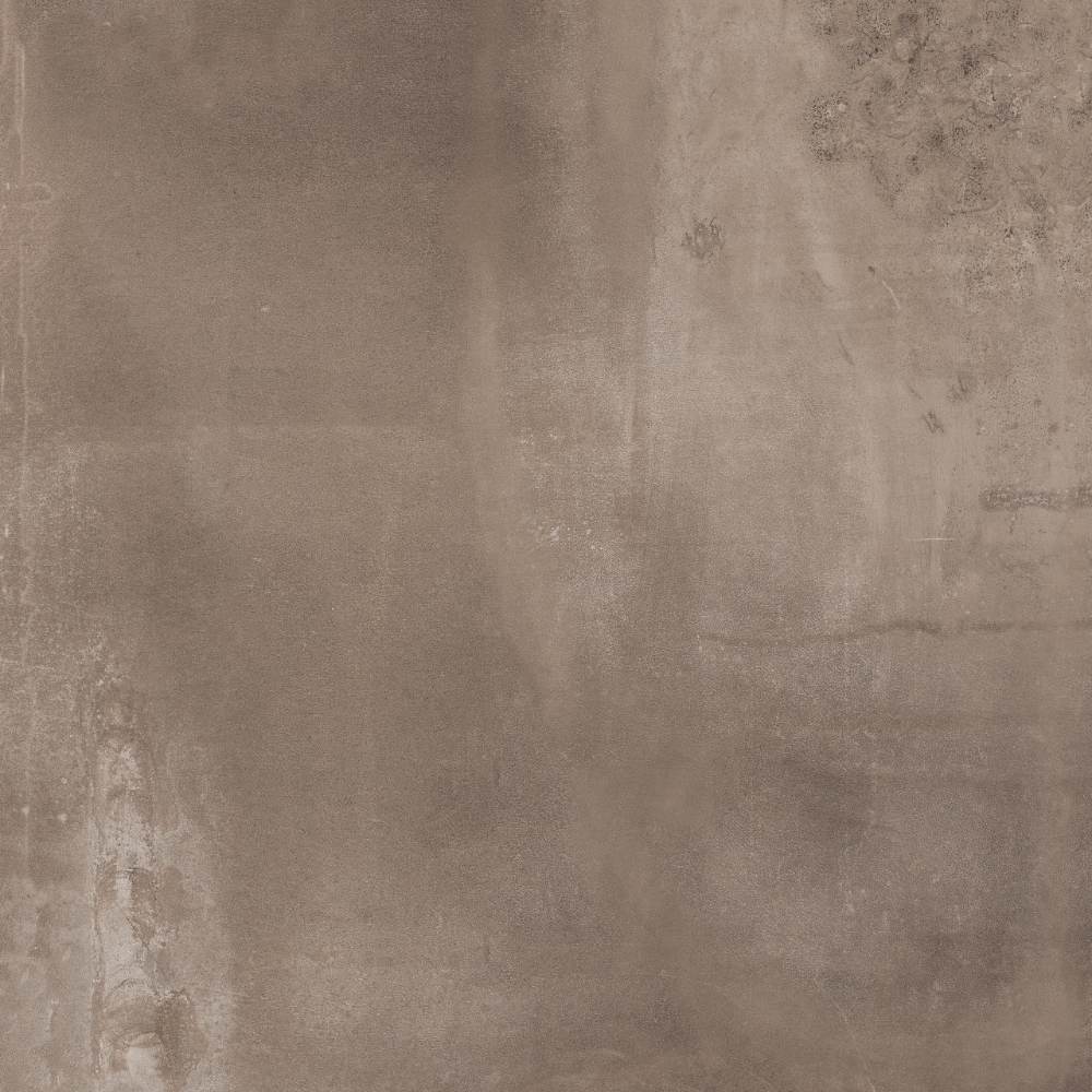 Metal effect porcelain tile ABK Interno 9 Mud, 60x60 cm, 8.5 mm, natural matt, slip-resistant R10