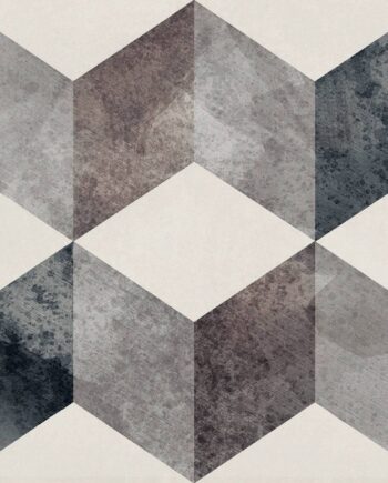 Patterned porcelain floor tile ABK Play Classic Brown, 20x20 cm, 8.5 mm, matt (nat.)