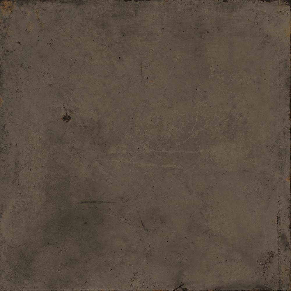Vintage style porcelain floor tile ABK Play Oxide Bronze, 20x20 cm, 8.5 mm, matt (nat.)