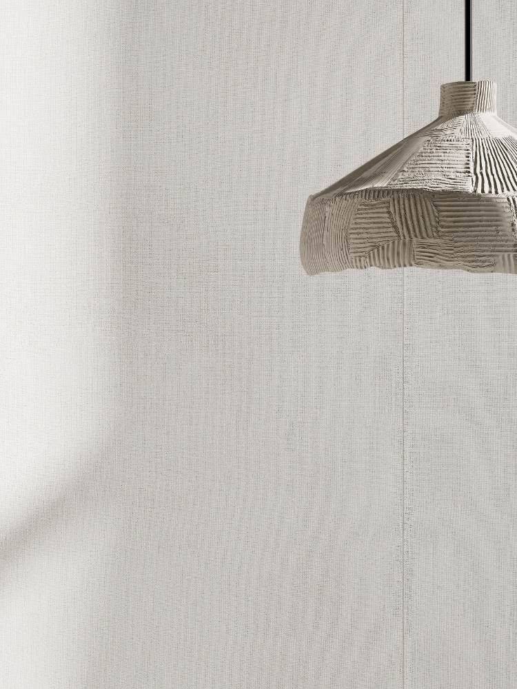 Concrete effect porcelain floor tile ABK Poetry Net Milk, 60x120 cm, 8.5 mm, natural matt, slip-resistant R10