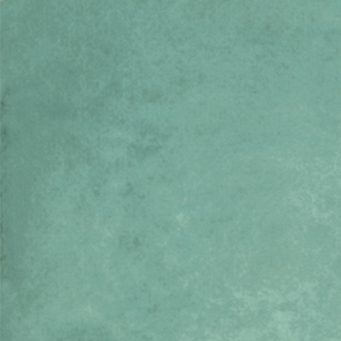 Coloured ceramic wall tile ABK Poetry Colors Sage, 10x10 cm, 8.5 mm, glazed, handcrafted look