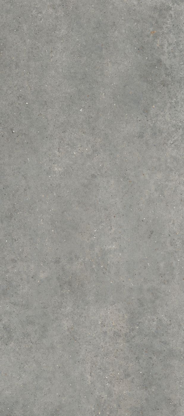 Stone effect large porcelain slab ABK Poetry Stone Pirenei Grey, 120x280 cm, 6 mm, natural matt, slip-resistant R10