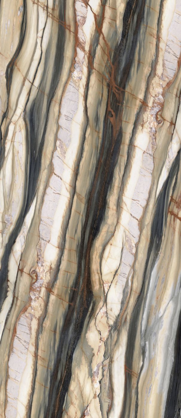 Marmorimustriga suurplaat ABK Sensi 900 Oyster Gold 120x280 cm – plaat 2