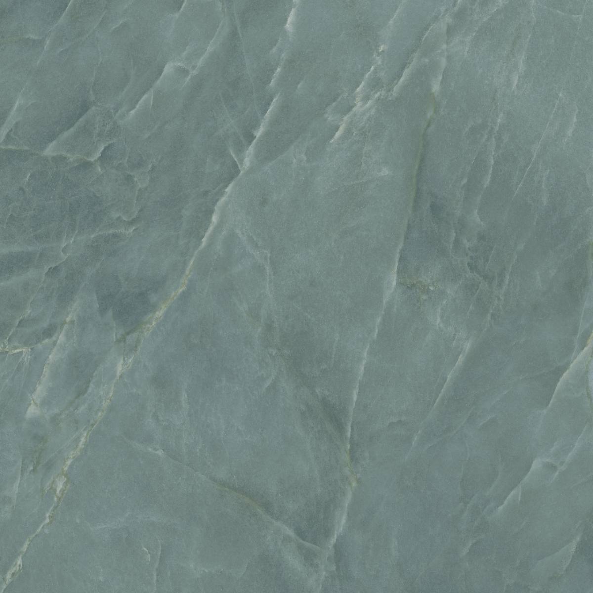 Marble effect porcelain tiles ABK Sensi Nuance Sea Green, 120x120 cm, 8.5 mm, polished 3D textured (lux 3D)