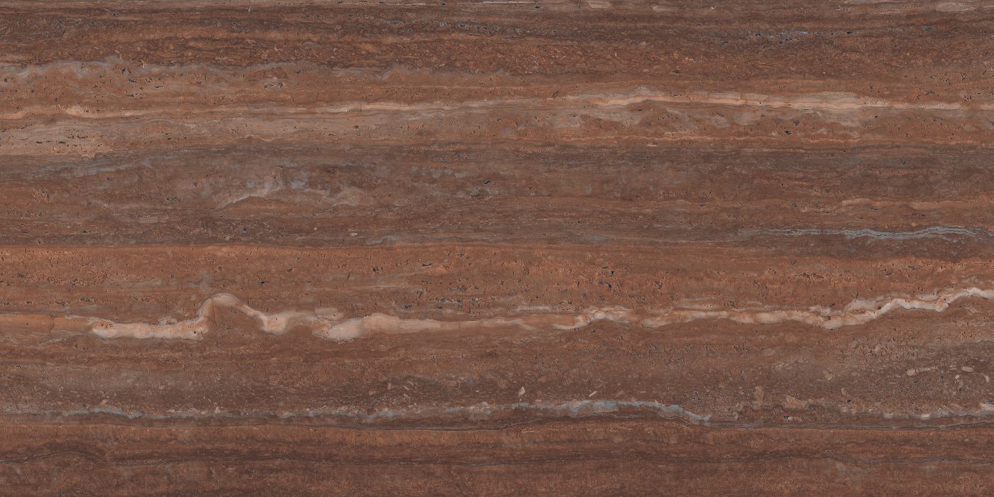 Stone effect porcelain tiles ABK Sensi Roma Red, 60x120 cm, 8.5 mm, natural matt, slip-resistant R10