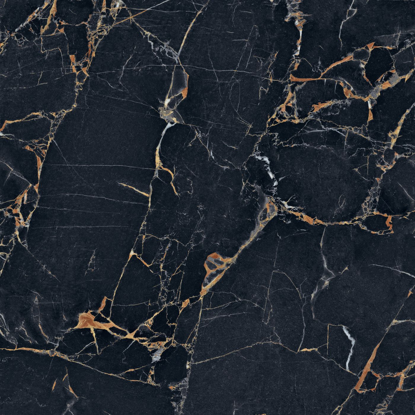 Marble effect porcelain tiles ABK Sensi Signoria Port Gold, 120x120 cm, 8.5 mm, natural matt, slip-resistant R10
