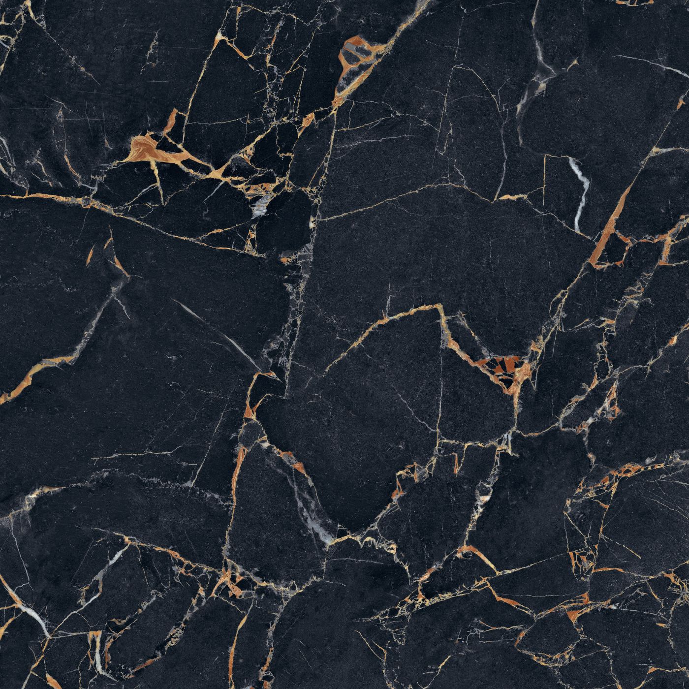 Marble effect porcelain tiles ABK Sensi Signoria Port Gold, 120x120 cm, 8.5 mm, natural matt, slip-resistant R10