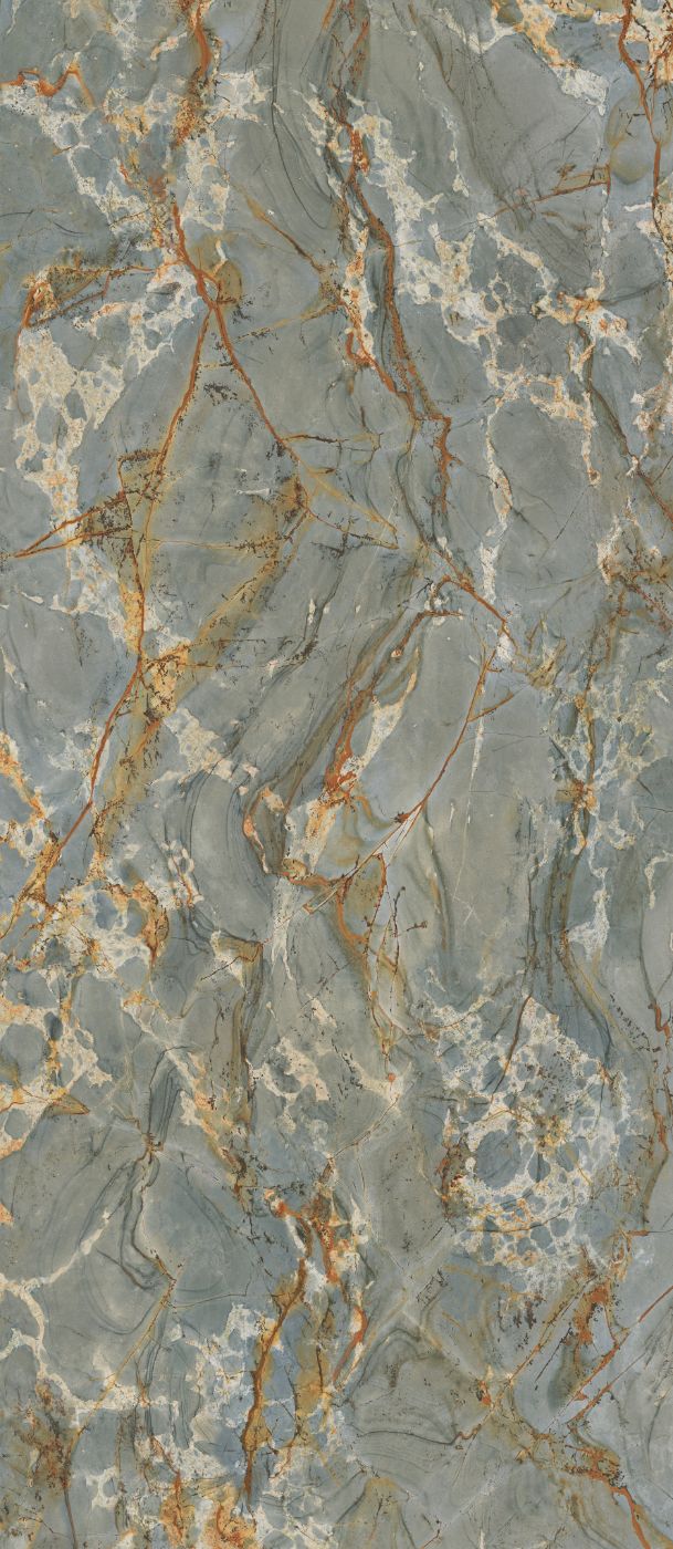 Marble effect porcelain slab ABK Sensi Signoria Roma Imperiale, 120x280 cm, 6 mm, soft satin