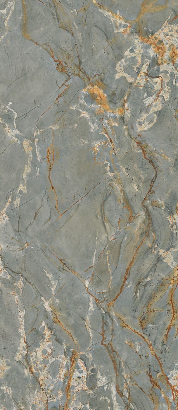 Marble effect porcelain slab ABK Sensi Signoria Roma Imperiale, 120x280 cm, 6 mm, soft satin