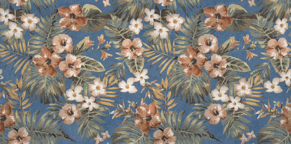 Patterned porcelain wall tile ABK Wide&Style Mini Maui, 60x120 cm, 7 mm, matt