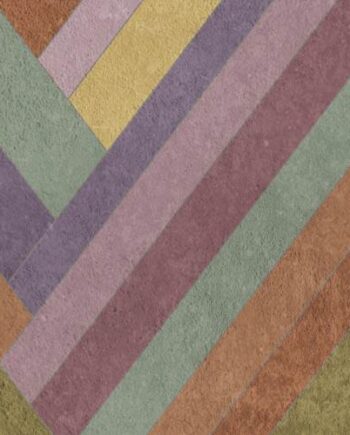 Patterned decorative porcelain tile ABK Wide&Style Blocks Hazel, 120x240 cm (4 x 60x120 cm), 8.5 mm, matt