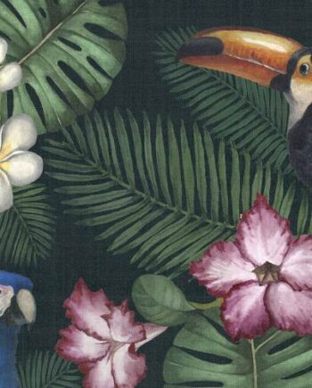 Patterned decorative porcelain tile ABK Wide&Style Rain Forest, 120x240 cm (4 x 60x120 cm), 8.5 mm, matt