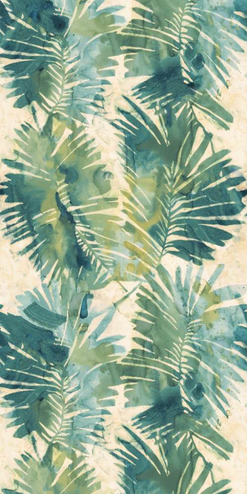 Patterned large porcelain decor slab ABK Wide&Style Tropical, 160x320 cm, 6 mm, matt
