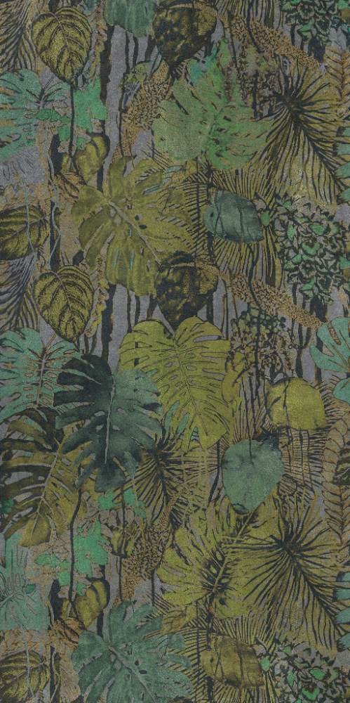 Patterned large porcelain decor slab ABK Wide&Style Forest A, 160x320 cm, 6 mm, matt