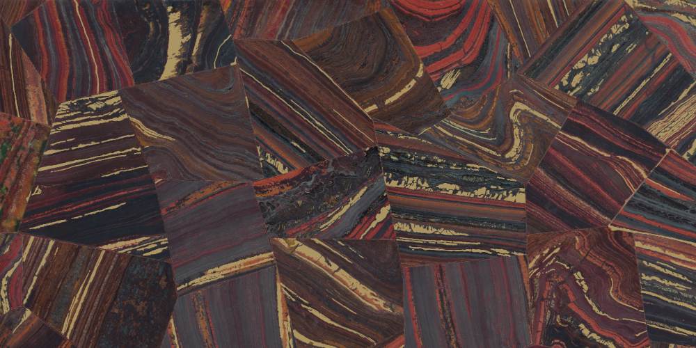 Patterned decorative porcelain tile ABK Wide&Style Precious Cherry, 60x120 cm, 8.5 mm, matt