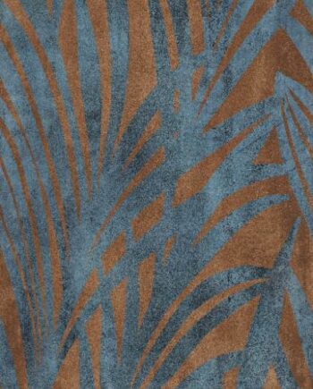 Patterned large porcelain decor slab ABK Wide&Style Jungle Rust, 120x280 cm, 6 mm, matt