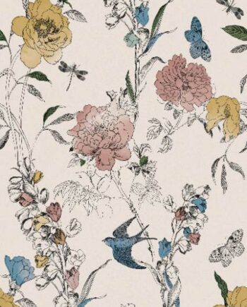 Patterned large porcelain decor slab ABK Wide&Style Handmade, 120x280 cm, 6 mm, matt