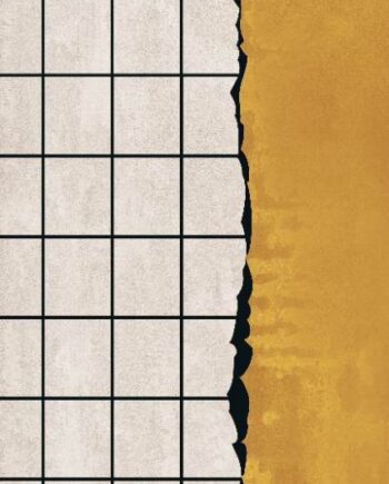 Patterned large porcelain decor slab ABK Wide&Style Uncover C, 120x280 cm, 6 mm, matt