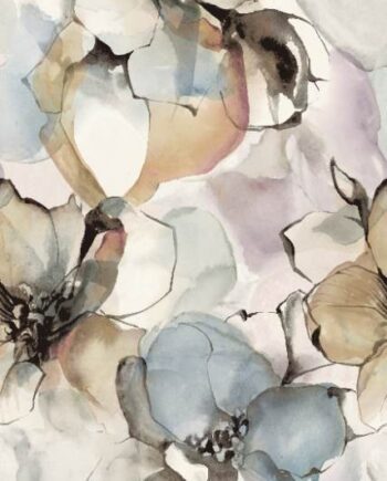 Patterned large porcelain decor slab ABK Wide&Style Spring, 120x280 cm, 6 mm, matt