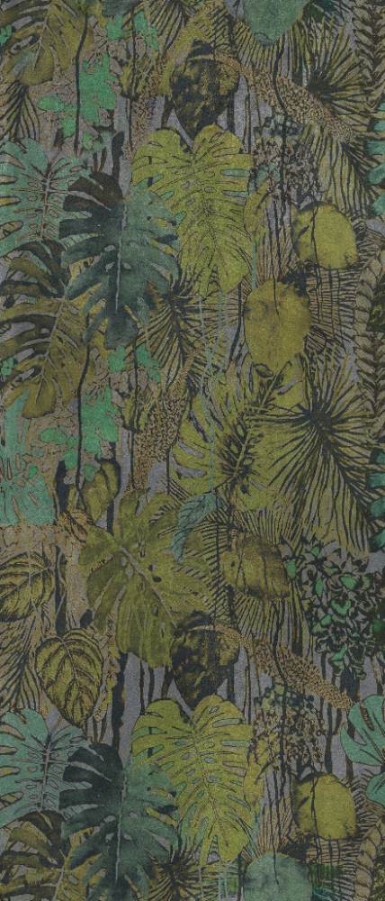 Patterned large porcelain decor slab ABK Wide&Style Forest B, 120x280 cm, 6 mm, matt