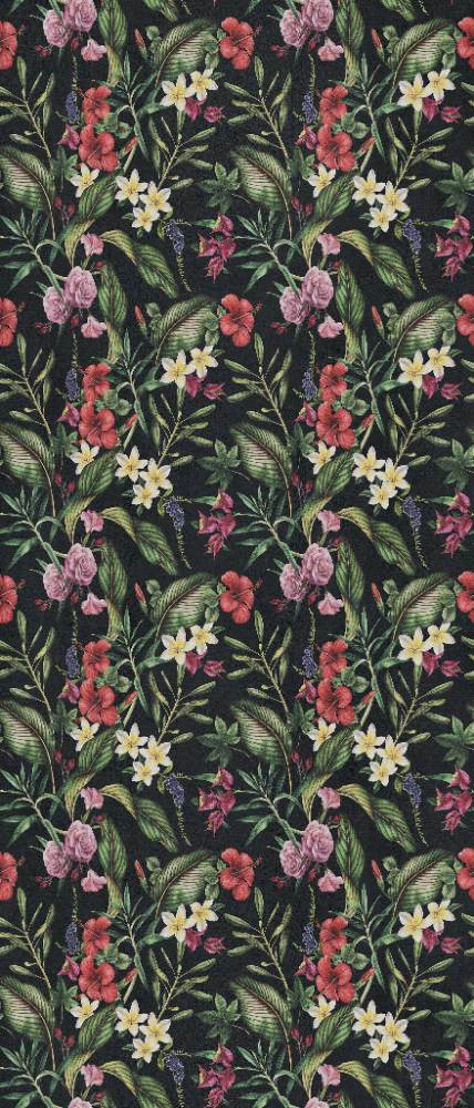 Patterned large porcelain decor slab ABK Wide&Style Tropicana, 120x280 cm, 6 mm, matt