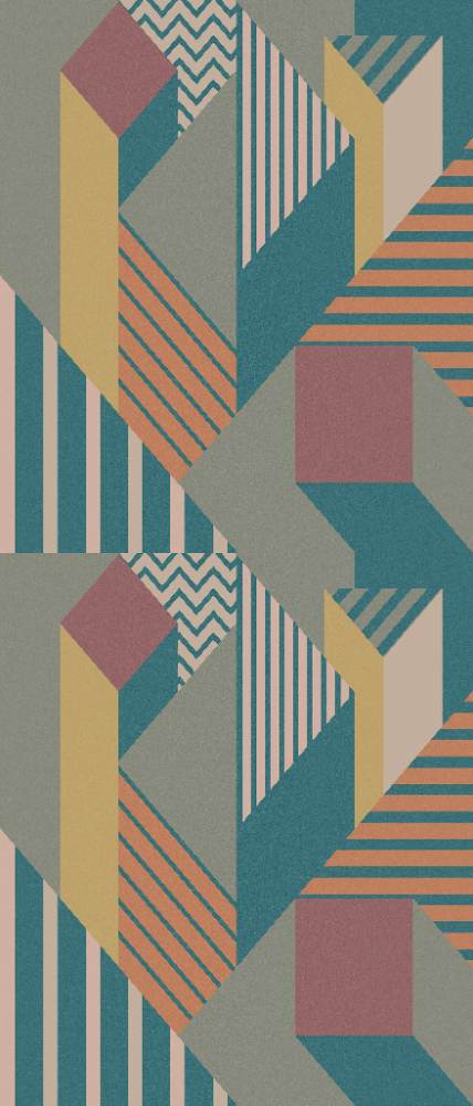 Patterned decorative porcelain tile ABK Wide&Style Perspective Military, 120x240 cm (4 x 60x120 cm), 8.5 mm, matt