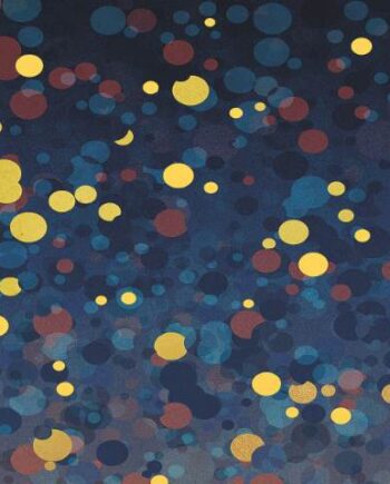 Patterned decorative porcelain tile ABK Wide&Style Confetti Blue A, 120x240 cm (4 x 60x120 cm), 8.5 mm, matt