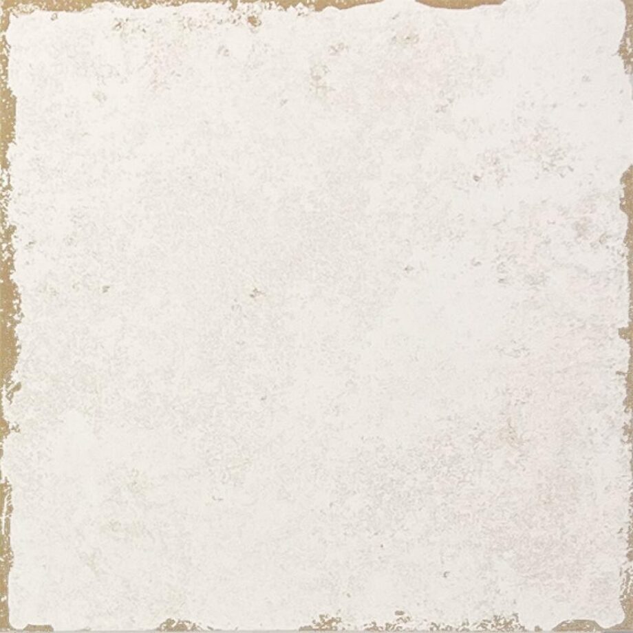 189207-1 Kulunud servadega portselanplaat Dune Antiga Blanco, 20x20 cm, 9 mm, valge, R10