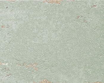 Kulunud servadega läikiv keraamiline seinaplaat Dune Antiga Verde, 6,9x24 cm, 9 mm, roheline
