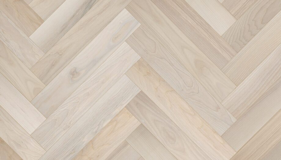 Ash Herringbone Parquet Esta Elegant Frost Ivory Pores 600 mm extra matt lacquered – 3