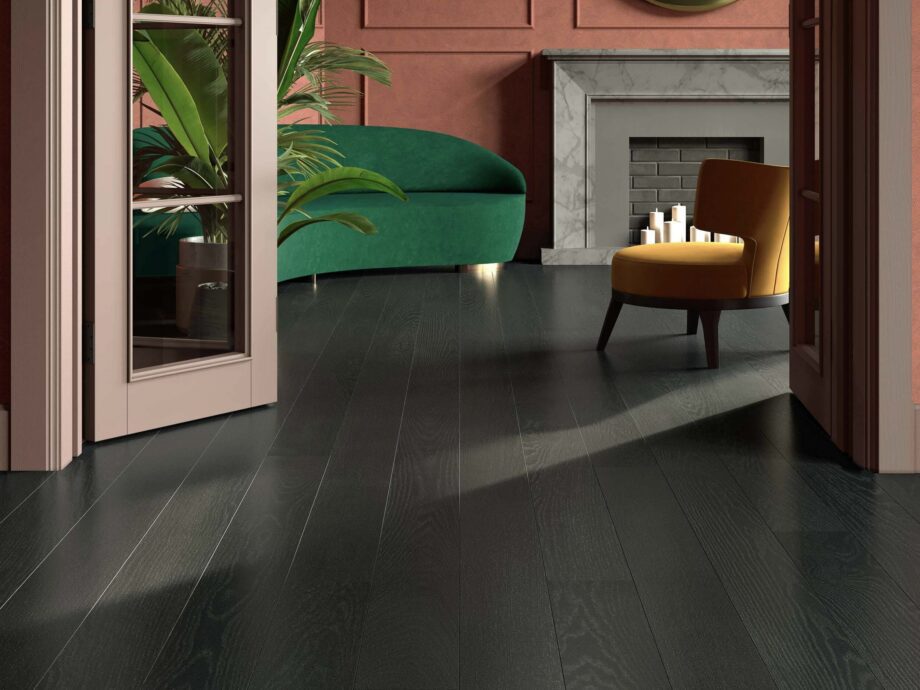 Ash Parquet Flooring Esta Elegant Onyx matt lacquered – close-up Ash Parquet Flooring Esta Elegant Onyx matt lacquered – 3