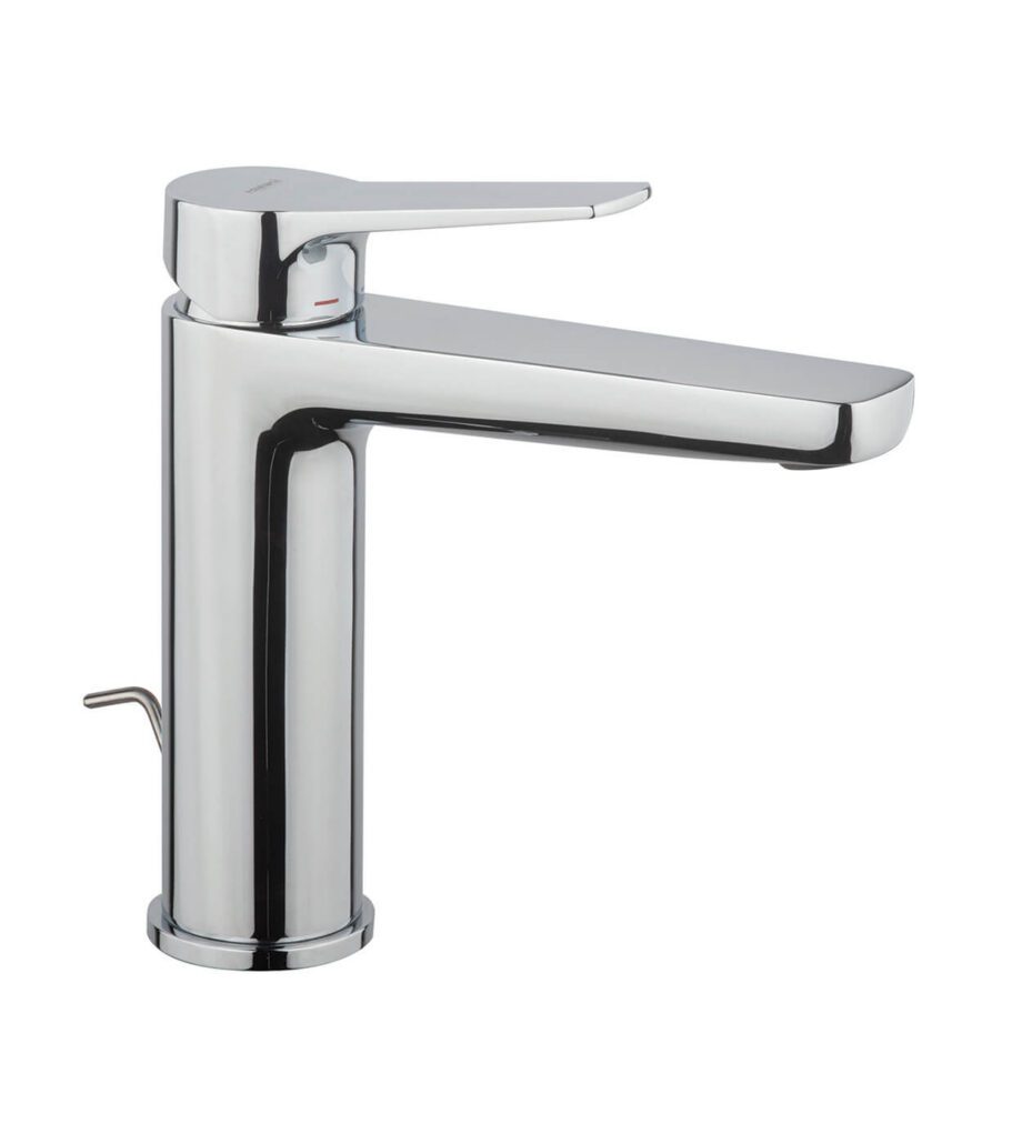 Basin mixer Emmevi Altura 34003 with pop-up waste, chrome Basin mixer Emmevi Altura 34003 with pop-up waste